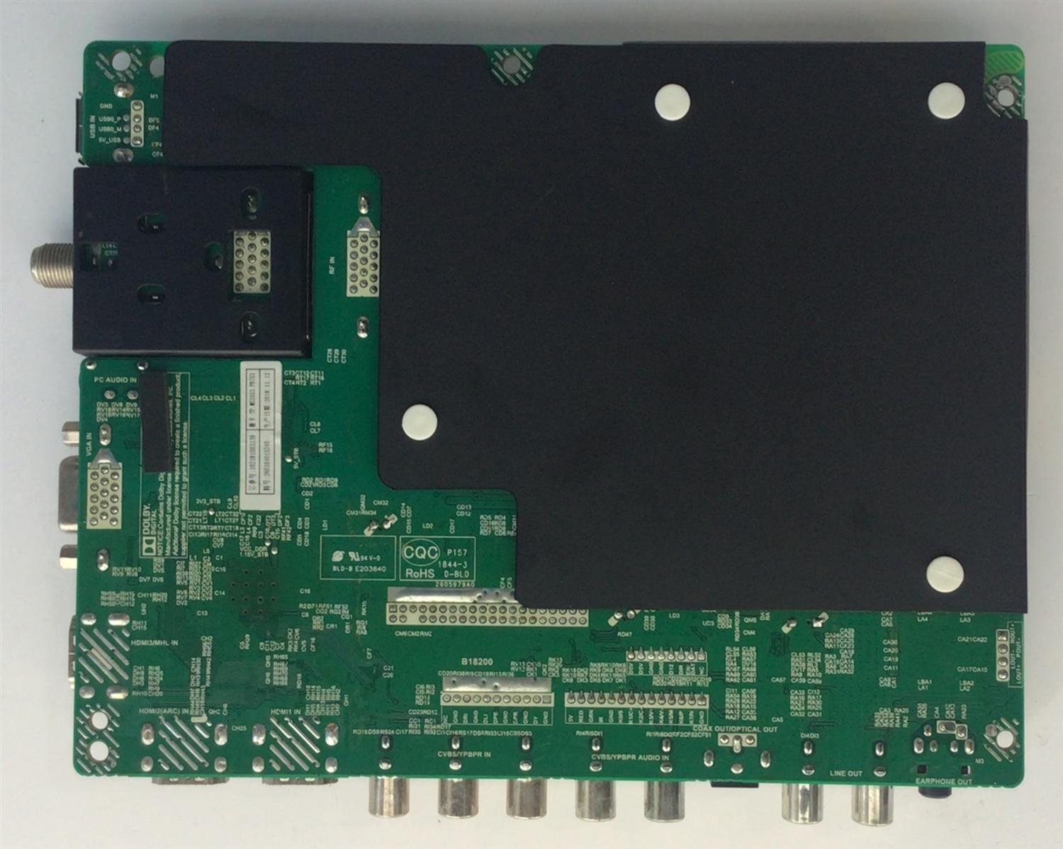 MAIN FUENTE PARA TV HISENSE / NUMERO DE PARTE 260104015240 / TP.MS3553.PB753 / 102181003129 /  U18102643-0A00984 / CM1 V400HJ6-PE1 / MODELO H40 - Imagen 4